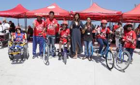 Así son las pioneras bicicletas inclusivas de Antofagasta [FOTOS]