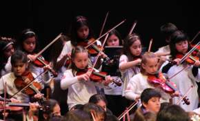 De pie aplaudieron a peques en Concierto de Gala que clausuró Congreso de Jóvenes Músicos en Antofagasta