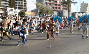 [Galería] Las postales del carnaval por la integración multicultural en Antofagasta