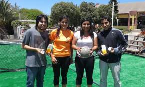 Muestra de Tenis-Futbol promovió el cuidado de la piel de la radiación solar