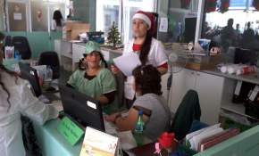 Espíritu navideño llegó al Centro Oncológico de Antofagasta
