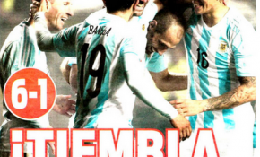 Prensa Argentina celebra triunfo ante Paraguay y asegura victoria frente a Chile