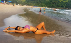 [FOTOS] Fanny Cuevas "en su mejor momento" comparte imágenes de sus vacaciones en Brasil
