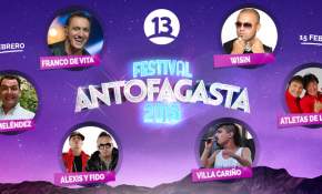 Franco de Vita y Wisin son los platos fuertes del Festival de Antofagasta