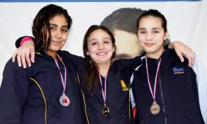 Nadadores escolares de Antofagasta definieron boletos a final nacional