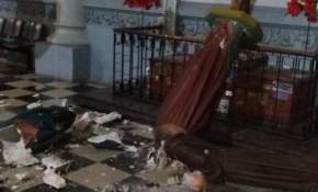 [FOTOS] Desconocidos atacaron concurrida iglesia de Antofagasta 